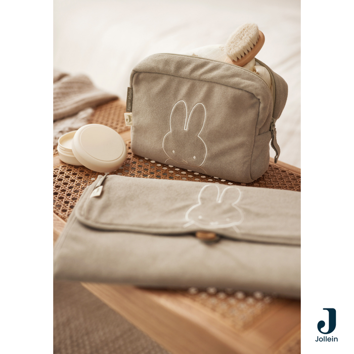 Verschoningsmat Badstof Miffy - Olive Green