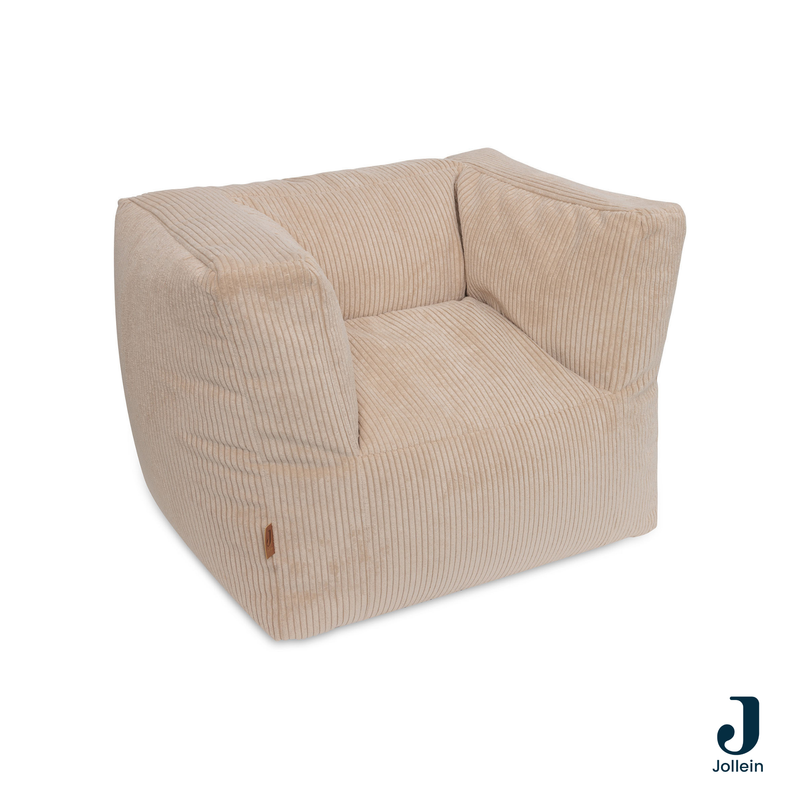 Children's armchair Corduroy - Natural