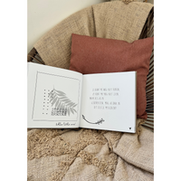 Fill-in book my nine months (natural linen)
