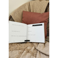 Fill-in book my nine months (natural linen)